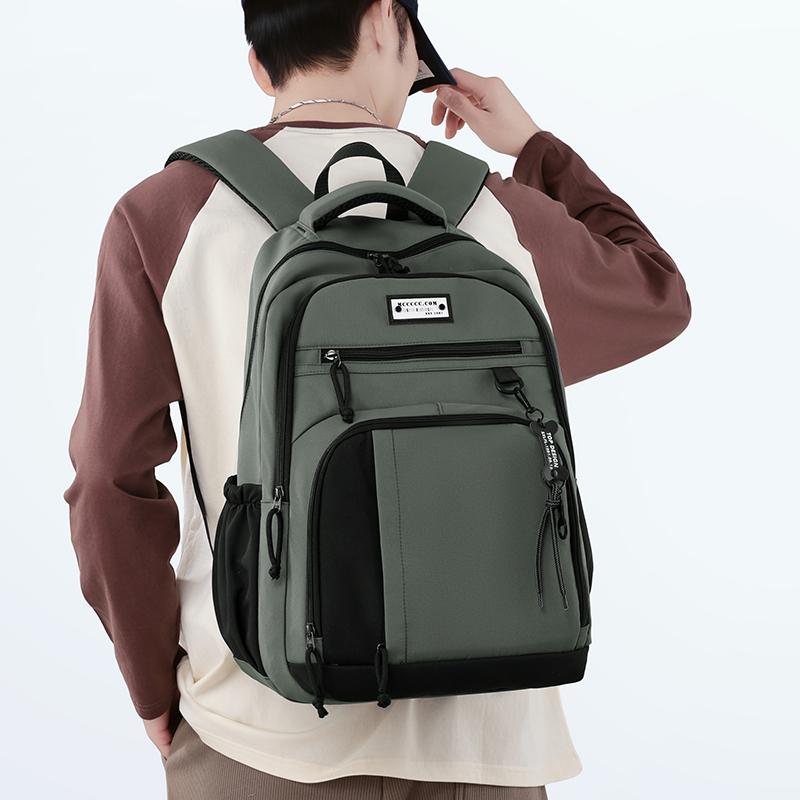 Large Capacity Laptop Backpack Multi-Purpose Workwear Style Traveling Computer Backpack