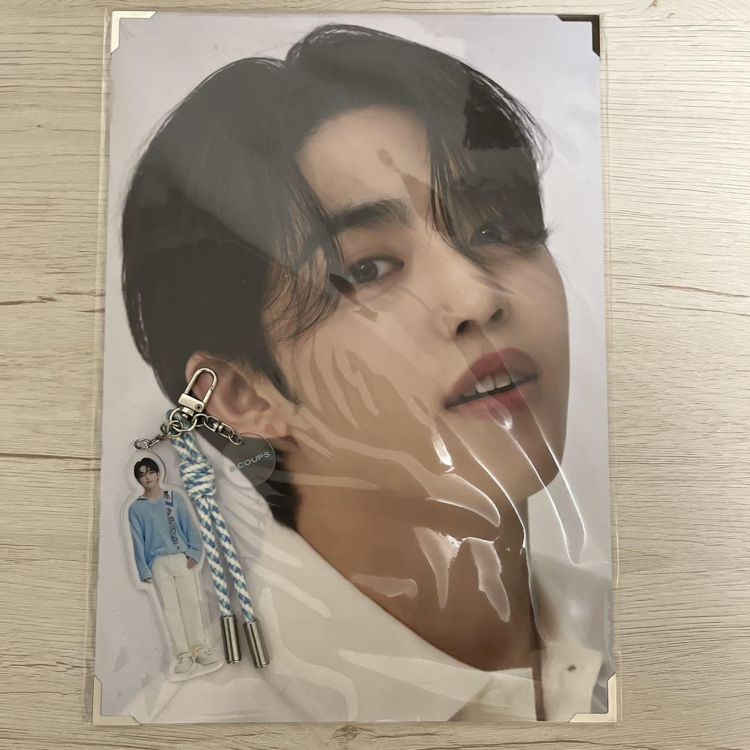 

[USED] SEVENTEEN Seungcheol Premium Photo Acrylic Keychain Trading Card