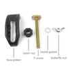 Working Table Accessories Press Plate Clamp Hold Down Clamp T Track Clamp Pressure Plate Fixture