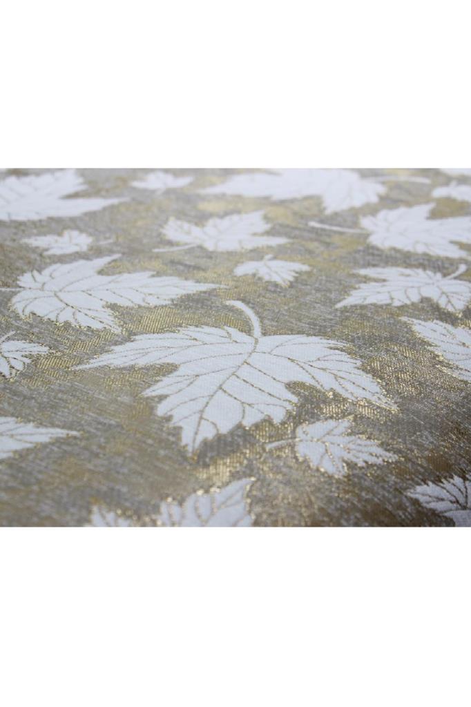 Set cuvertura de pat Olivia 3buc, cuvertura 240x260, fata de perna 50x70, marime dubla, satin de bumbac, auriu