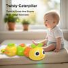 Versatile Twisting Worm Baby's Small Month Age Exercise Hand Puzzle Toy