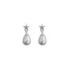 Light Luxury Star Pearl Earrings for Women High-end Exquisite Mini Star Earrings