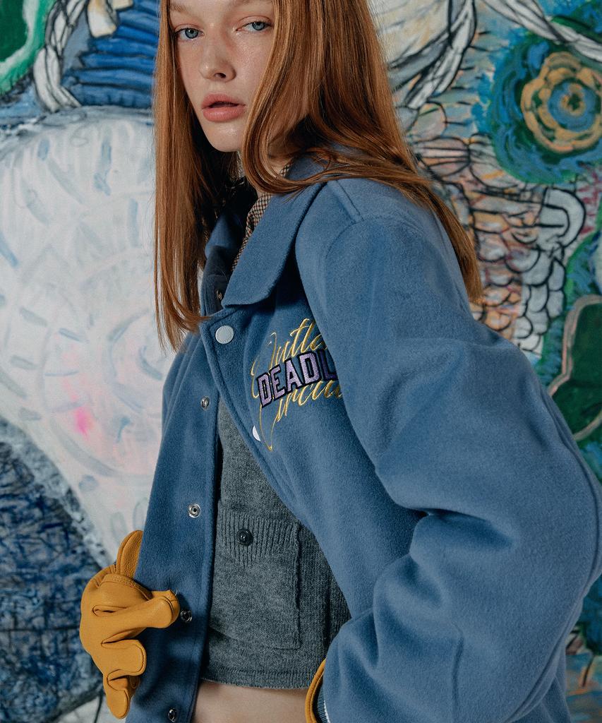 Sculptor Varsity Standard Jacket Blue