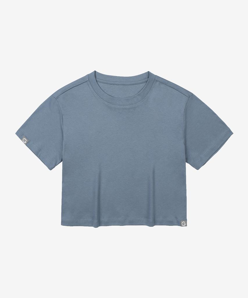 GRANDE LINE Essential Cotton Crop Top_10 Colors