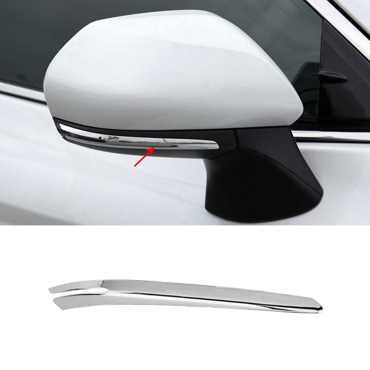 Right Side Rearview Mirror Molding Trim Chrome ABS For Toyota Camry -