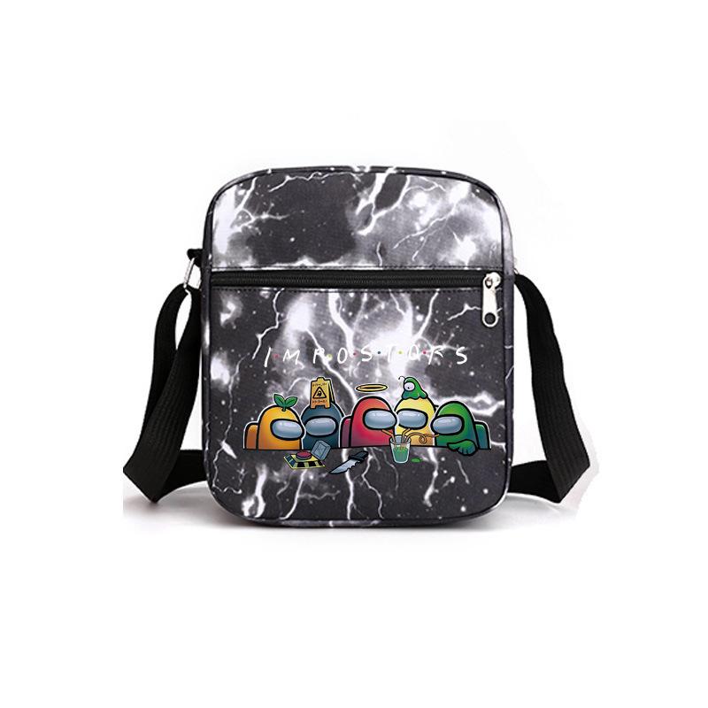 Among Us Game Merchandise Bag Space Werewolf Satchel Men And Women Messenger Bag Campus Shoulder Bag