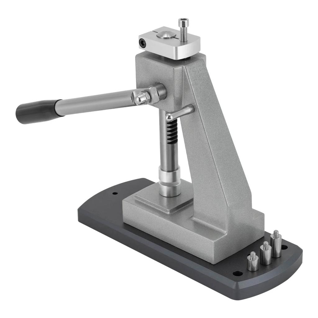 Watch Press Machine, Watch Repair Kit Metal Back Case Press Tool with 25 Aluminum Alloy Dies, Back Closer Kit Remover Tool
