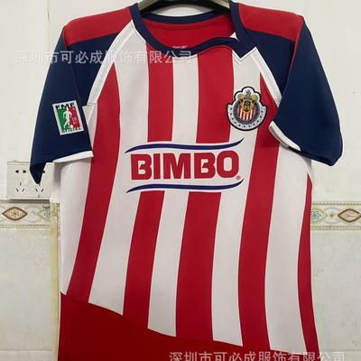 Mexican League Classic Vintage Jerseys Chivas Monterrey Atlas Americas Short Sleeve Football Jerseys