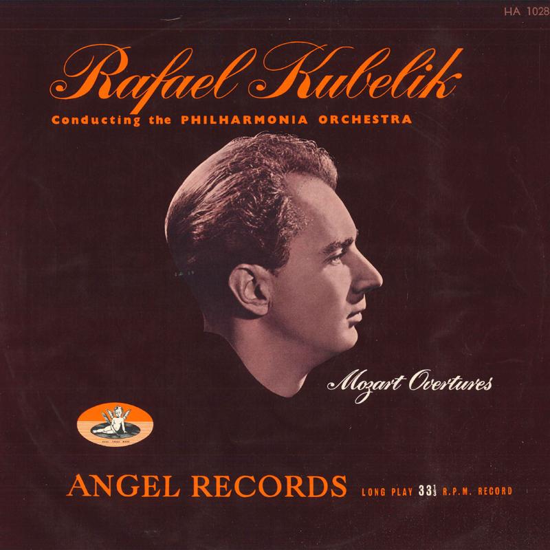 

LP Record RAFAEL KUBELIK - Mozart: Opera Overtures HA1028 ANGEL Japan Classical Used