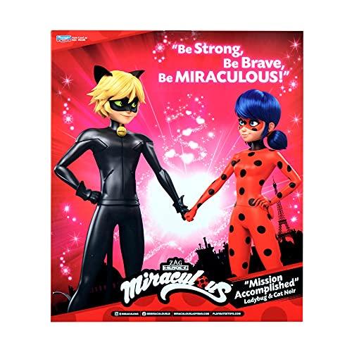 Miraculous Ladybug & Cat Noir Fashion Doll Set Fashion Dolls 2 Pack Doll Toy Gift Set