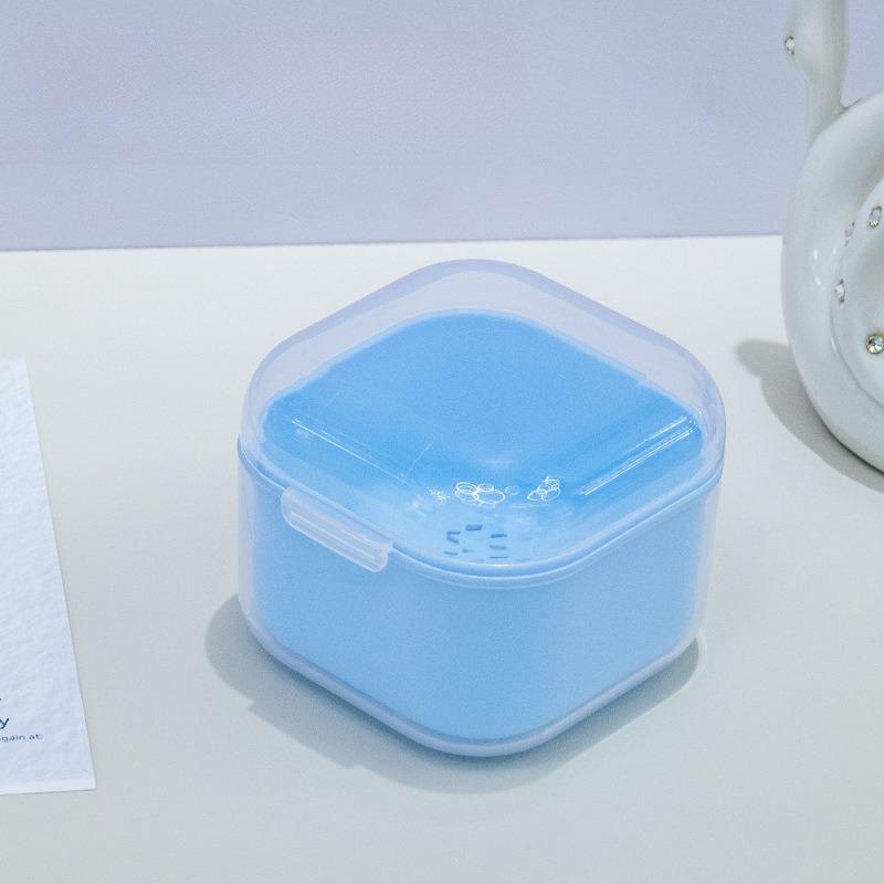 

1pc, Nail Drill Bits Tool Storage Box - Soaking and Cleaning Box,Hollow Double-layer Design,Beauty Professionals and Enthusiasts