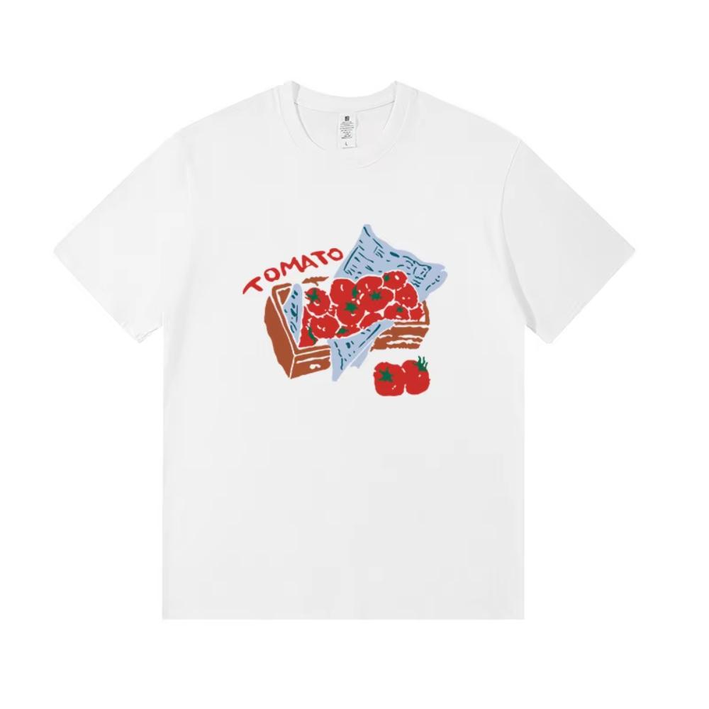 

Винтажные футболки в стиле томато с принтом рук солнца для женщин и мужчин, летние, повседневные, свободные, с коротким рукавом, хипстерские, милые, эстетичные, астрологические топы S