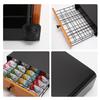 Horevo UCC Drip Pod Coffee Capsule Storage Drawer, Coffee Capsule Organizer, Single Drawer Holder, Metal, Holds 32 Capsules.