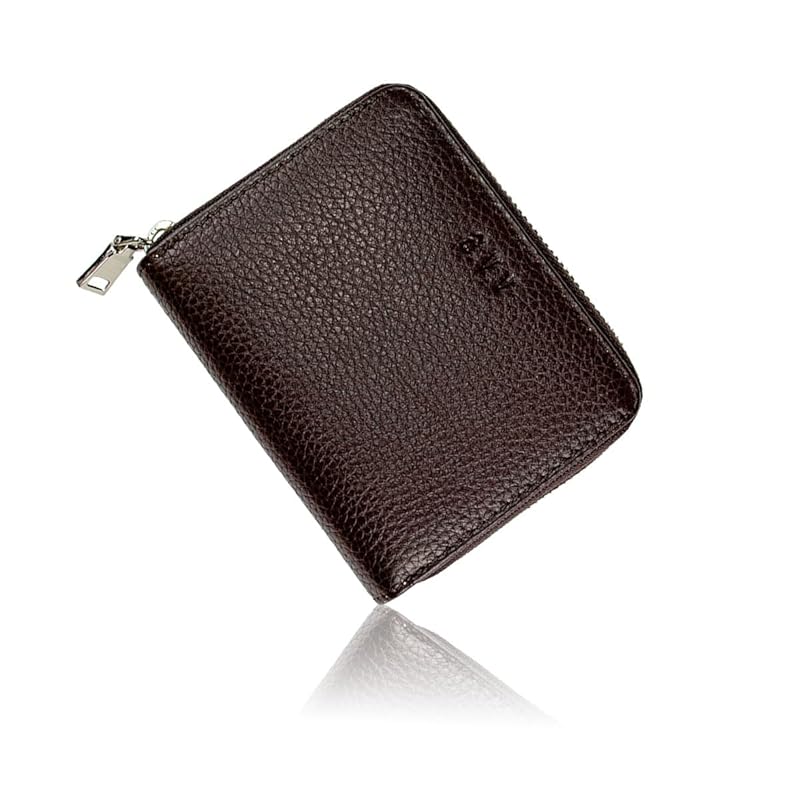 

[a.v.v] wallet men s mens wallet bifold wallet bi-fold wallet round zipper cowhide genuine leather BOX type coin purse multifunctional large capacity