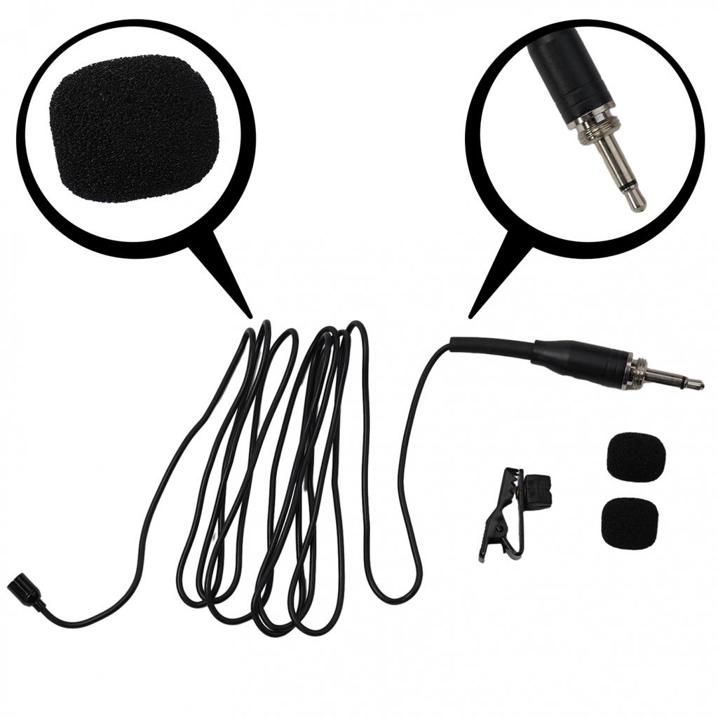 Professionelle Tonqualität Lavalier Ansteckmikrofon 3/4-Pin für Drahtlossystem