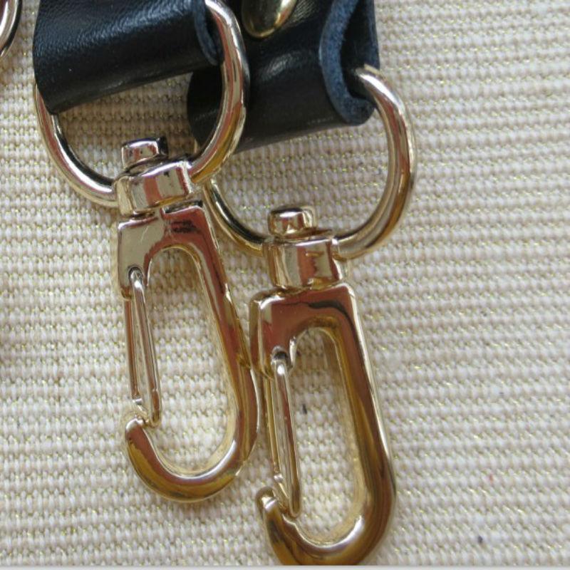 2 Peças Alça de Bolsa de Couro Feminina Cor Sólida Substituição DIY Cinto Portátil Fivela de Metal Acessórios para Bolsa Alças para Bolsa de Mão 40CM