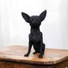 3D Printed Chihuahua Dog Statue, Cute Puppy Decoration, Suitable for Dog Enthusiasts and Collectors, Used for Home Decoration