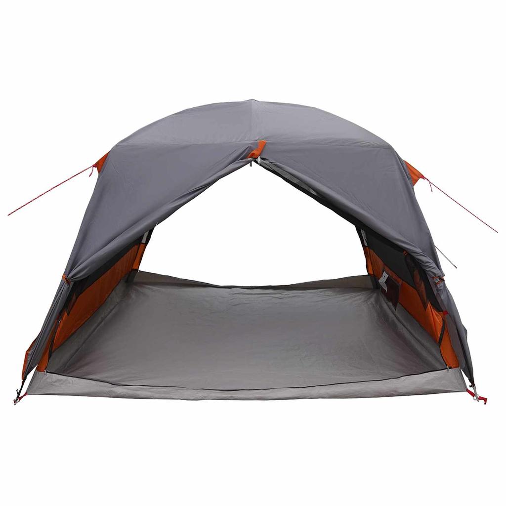 Trekking Tent Gray and Orange 2 Person