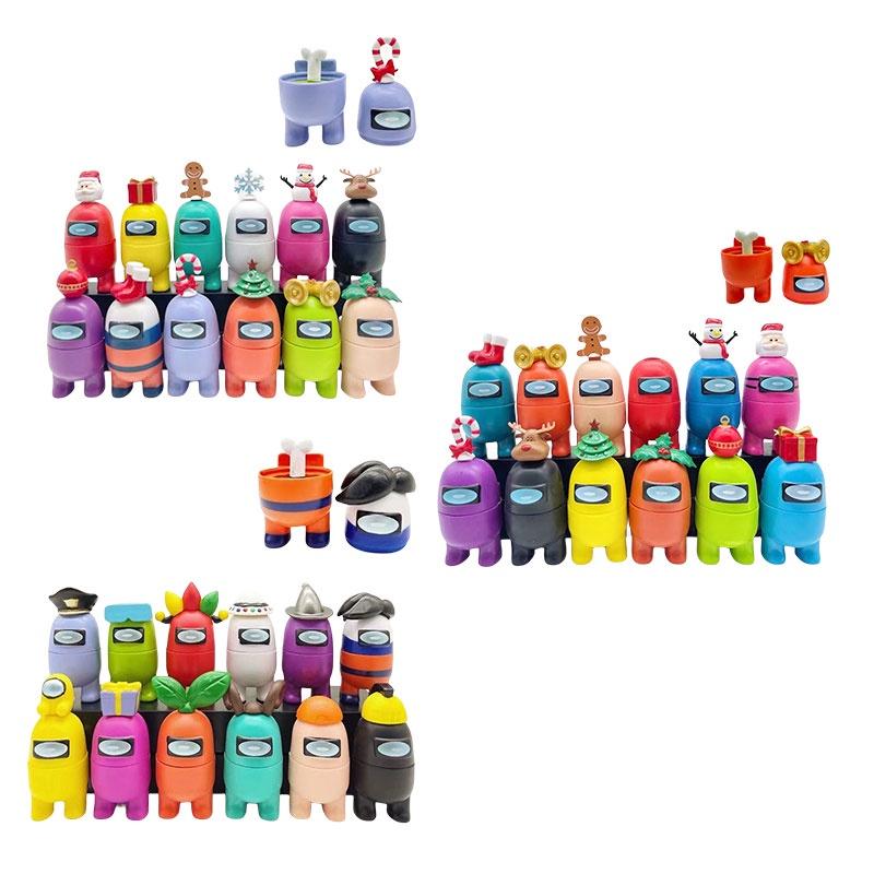 Among Us Game 12 Characters Toy Figures Wholesale Cartoon Style
