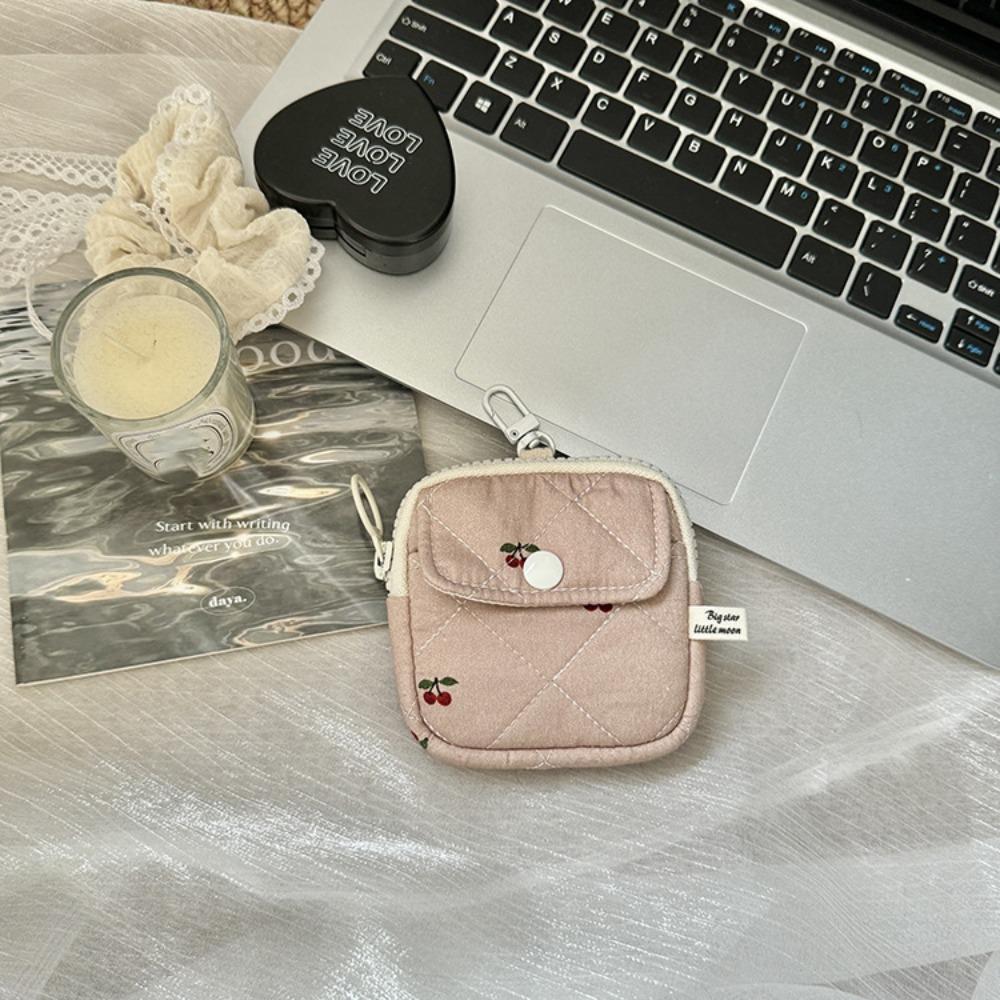 Pendant Small Makeup Lipstick Bag Large Capacity Mini Canvas Storage Bag  Travel