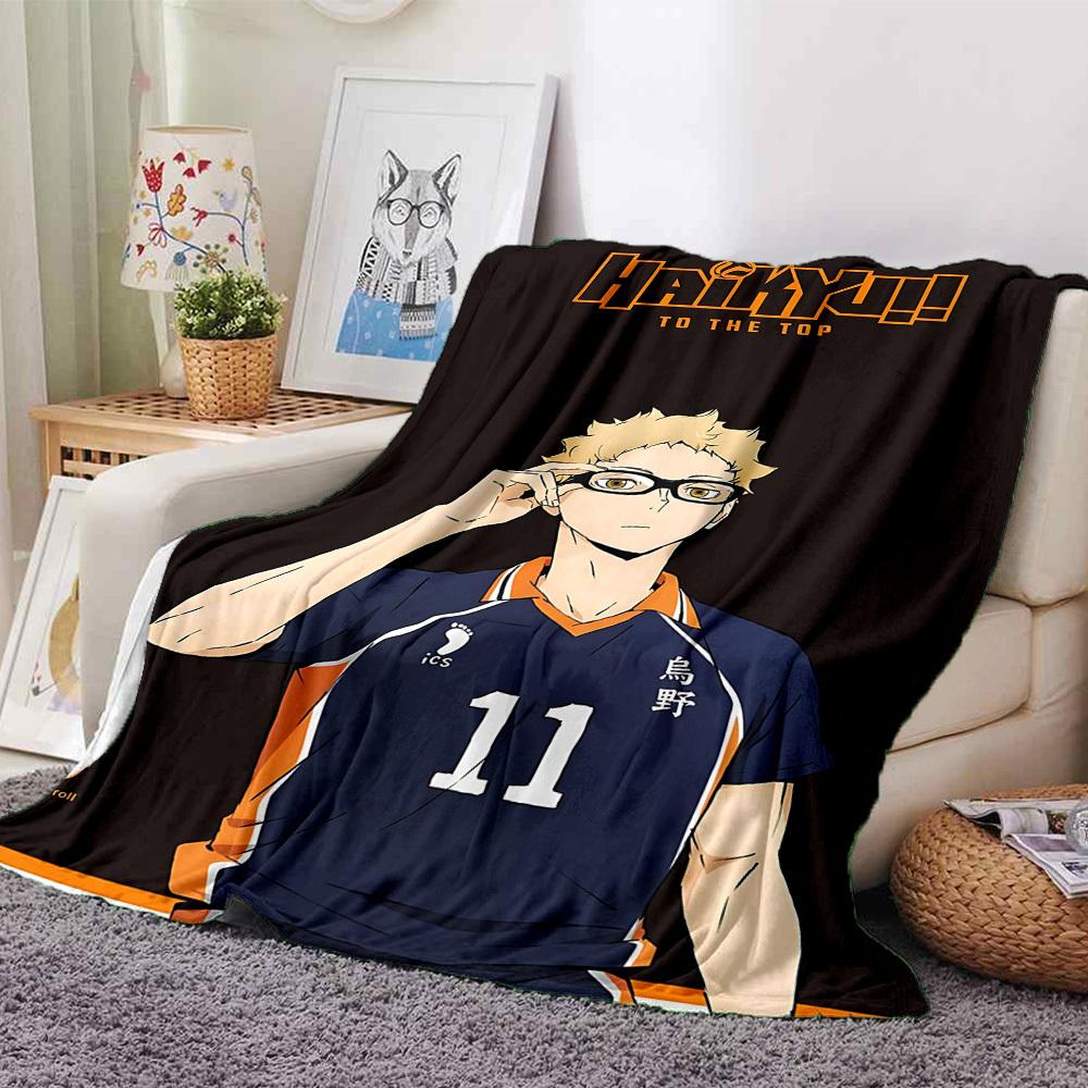 

1pc ics Ueno Throw Blanket - Soft Flannel, Cozy All-Season Polyester Perfect for Home, Office, Bedroom 1073 80cmx120cm(31inx47in)