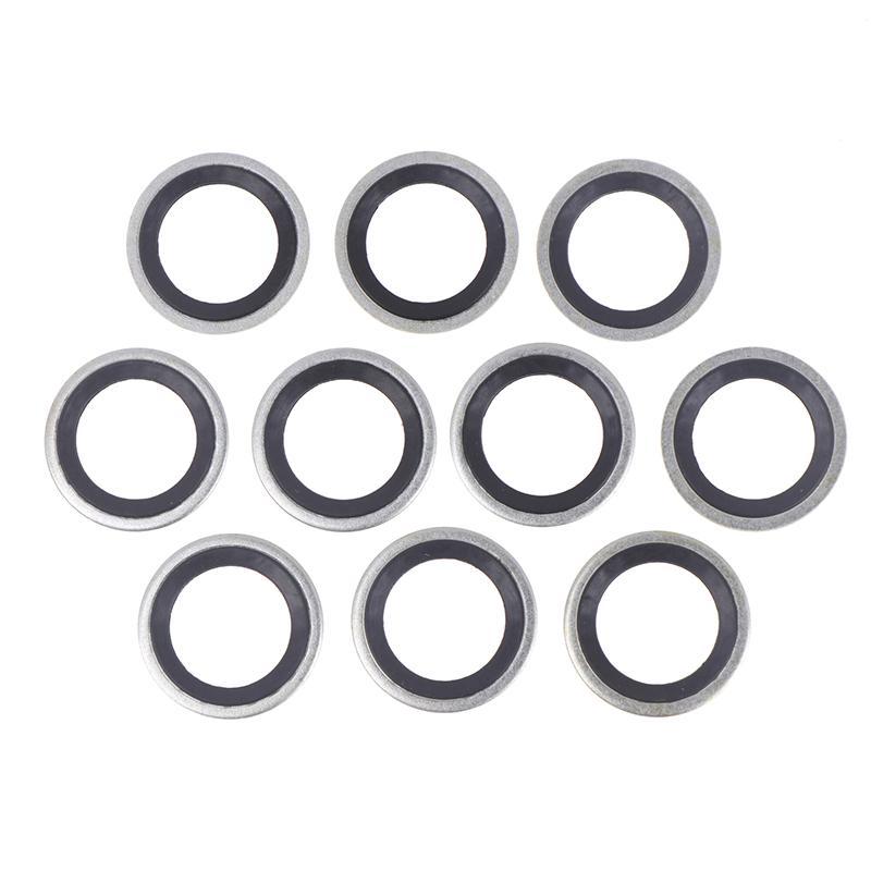 10Pcs Air Conditioning Sealing Gasket For Car A/C System Expansion Valve Gasket Accessories