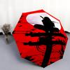 1 PC Automatic Folding Umbrella - Naruto Pattern Portable Foldable Design With 8 Ribs Christmas Birthday Gifts