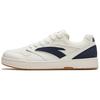 Cushioning, Wear Resistant Low Top Skateboard Shoes Men's White Blue 912428009-3