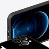 Initial Letter A Z Phone Case For iPhone 17 16 15 Pro Max 11 12 13 14 7 8 Plus SE 2020 X XR XS Cover Soft Black