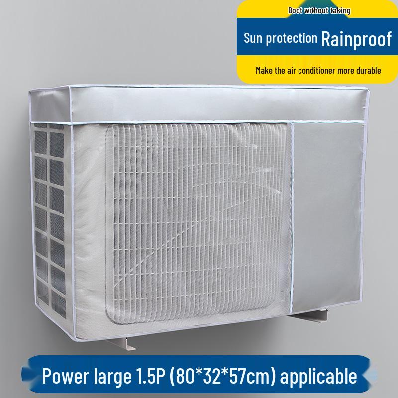 Rain & Sunproof Outdoor AC Unit Dust Cover for Haier/Midea/Gree
