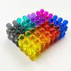 Clear Small Magnetic Push Pins for Refrigerator and Whiteboard.