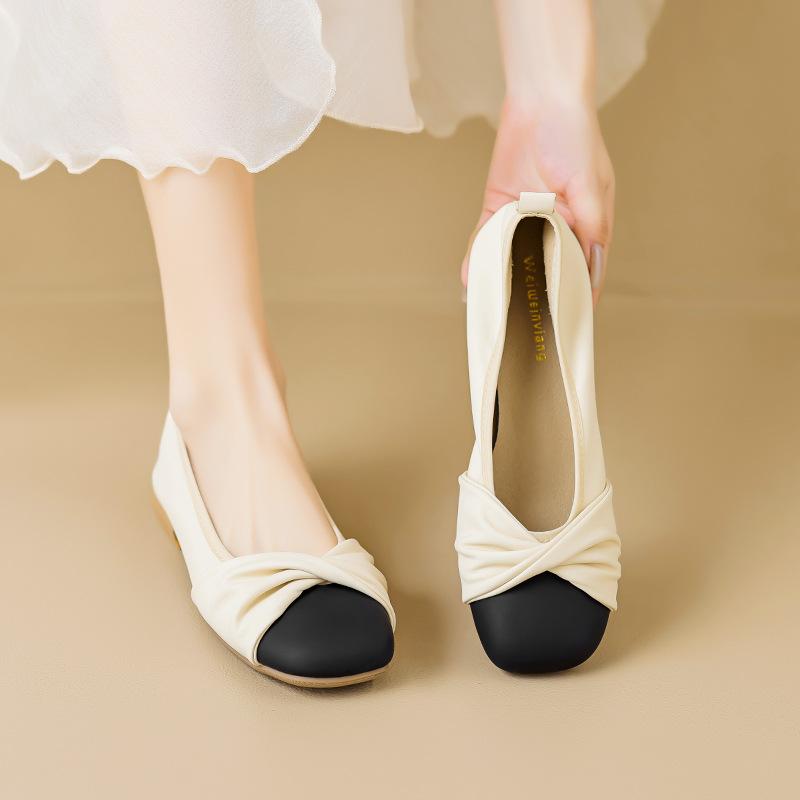 Single shoes women's evening shoes flat Mary Jane women's shoes new autumn, spring and autumn wind