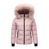 Cappotto Invernale Corto da Donna Invernale Slim Fit Ispessito con Ampio Collo in Pelliccia Moda