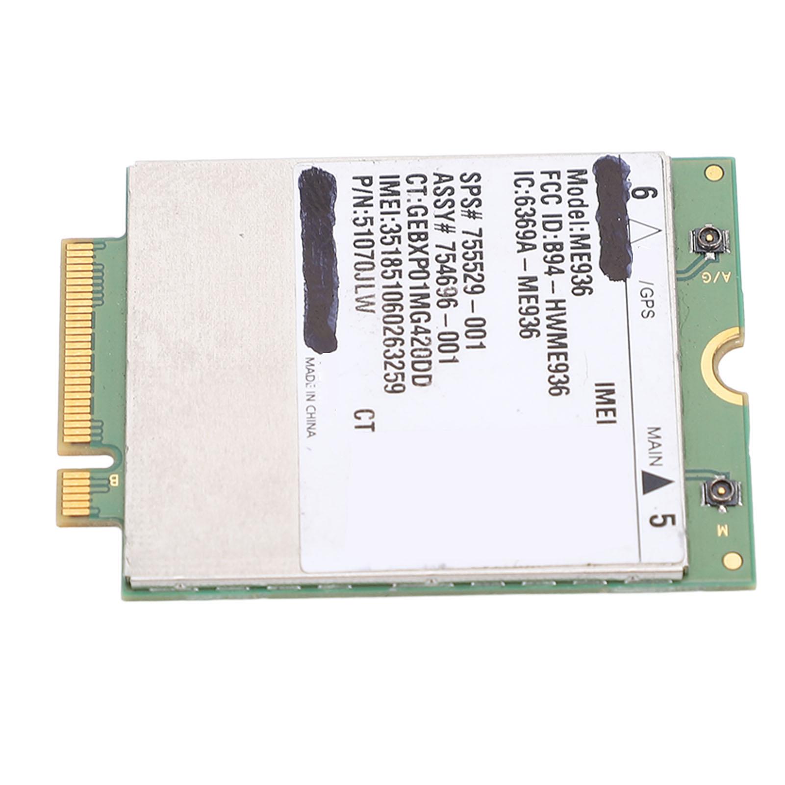 

Мережева карта 4G LTE ME936 SPS 755529 100 Мбіт/с Швидкість завантаження Модуль мережевої карти NGFF M.2 для