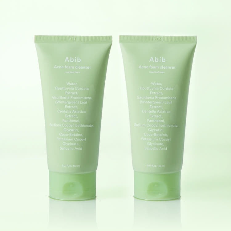Abib Acne Foam Cleanser Heartleaf 150ml single