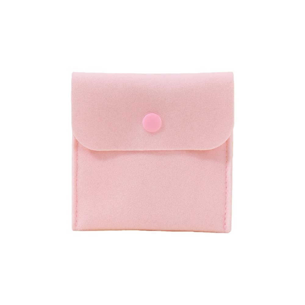 Foldable Mini Jewelry Display Bag Small Earrings Organizer Necklace Ring Packing Bag Women