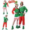 Elf Christmas Adults Cosplay Costume Couple Outfits Fancy Dress Party Role Play