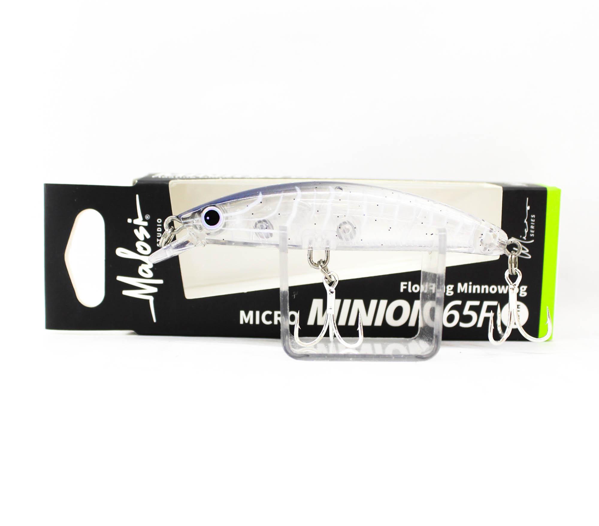 

Malosi MI65F-NE Minnow Micro Minnion 65F Floating Lure Frost (0283)