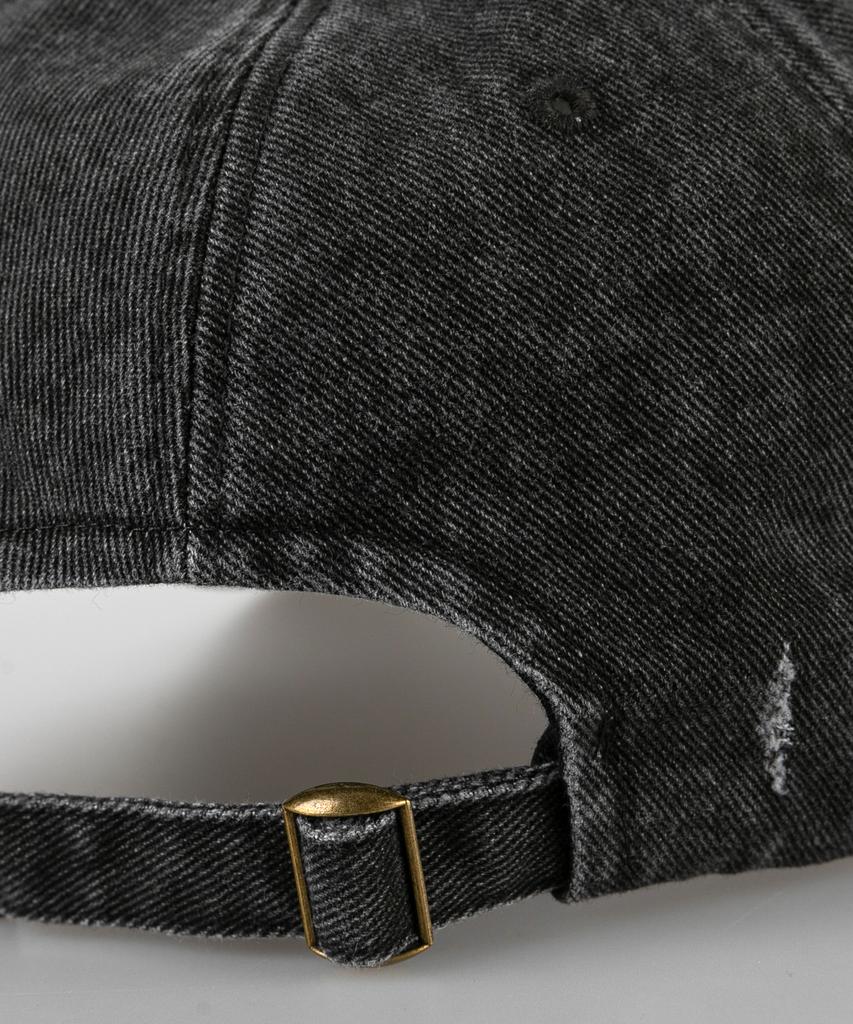 Wig Move Forward Damaged Ball Cap - Charcoal