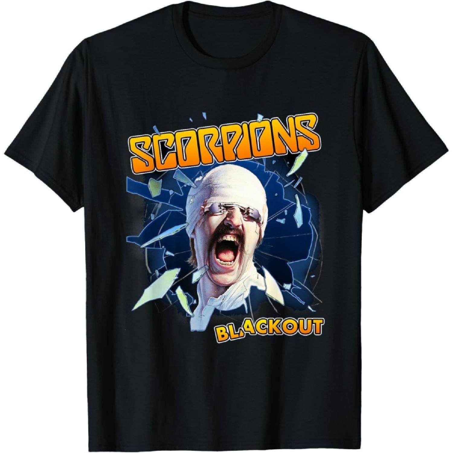 Официальная футболка Scorpions Blackout S