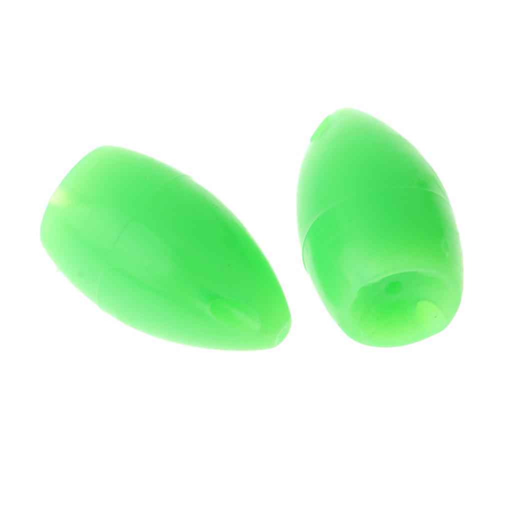 2x Floating Bombarda Fishing Float for Casting Lure Sequins Flies