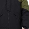 Adidas Colorblock Warm Hooded Down Jacket Men Outerwear Black GT6588