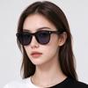 Classic Round Sunglasses for Men Women, Black Frame UV400 Fashion Casual SunGlasses