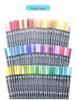 Tombow ABT Warm Color Double-Ended Watercolor Brush Pen for Students