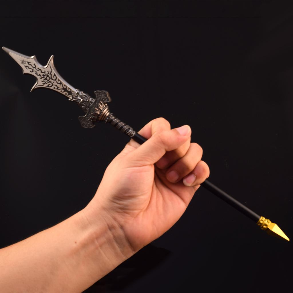 Black Myth Katana Swords Vintage Sun Wukong Three Pointed Two Blade Weapon Real Size Japanese Katana Samurai Sabre Cosplay Prop