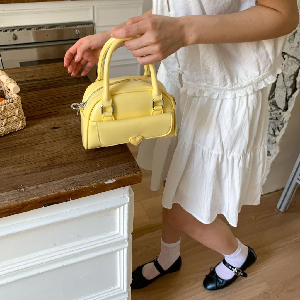 Hand Carry Bow Pillow Bag Women's 2025 Summer New Simple Fashion Shoulder Bag Premium Messenger Bag