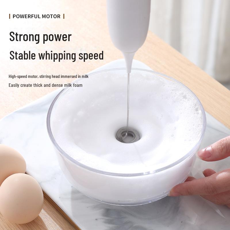Wireless Electric Hand Mixer for Whipping Cream, Beating Eggs, and Baking.
