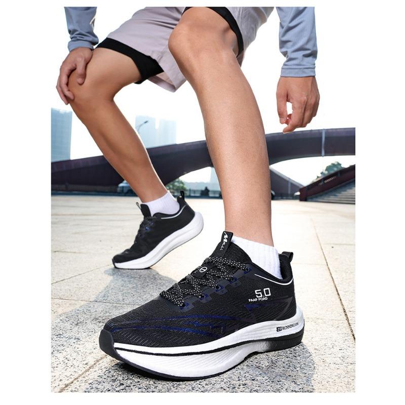 Men's Gradient Running Shoes Breathable Cushion Sport Sneakers