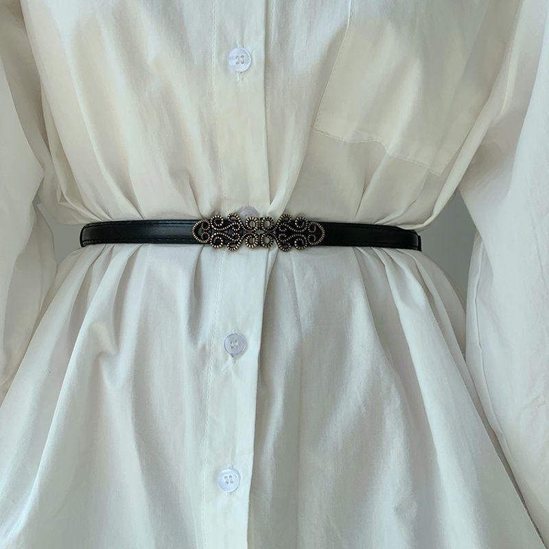 Floral Retro Classic Design Womens Waist Belt Perfect For Dresses Outfits And