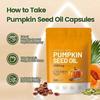 1-5x 2 In 1 Pumpkin Oil 300 Count Nutrition GELS